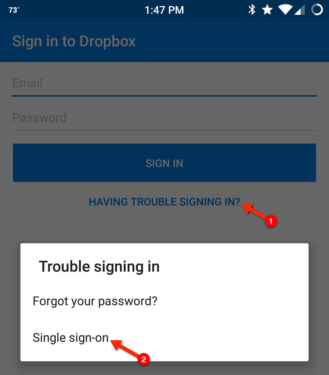 How do I Install Dropbox App on my Android Device?
