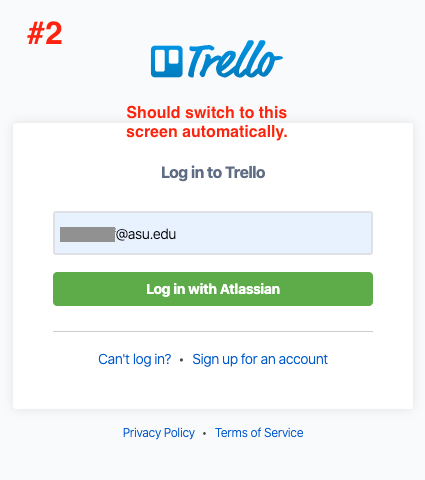 Log in to Trello